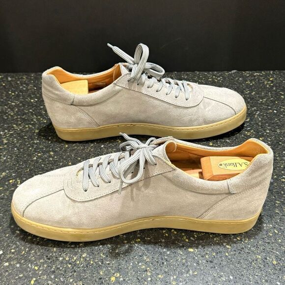 Mugnaio (Portugal) Gray Suede Retro Sneakers. Size 44/US 10.5. - Picture 7 of 12